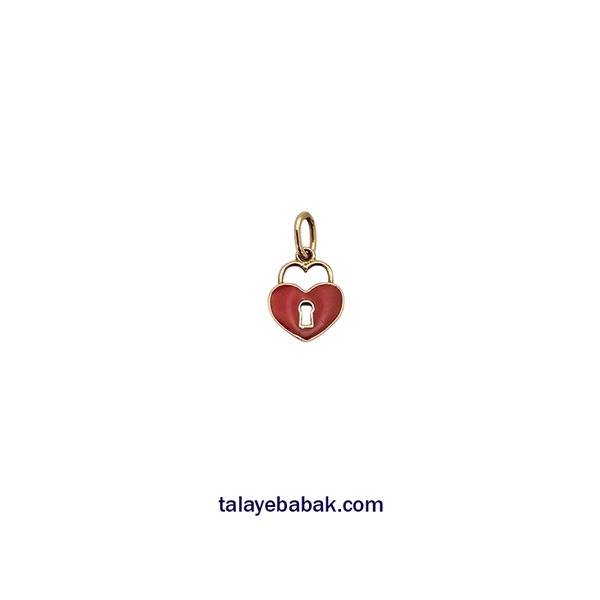آویز قفل قلب