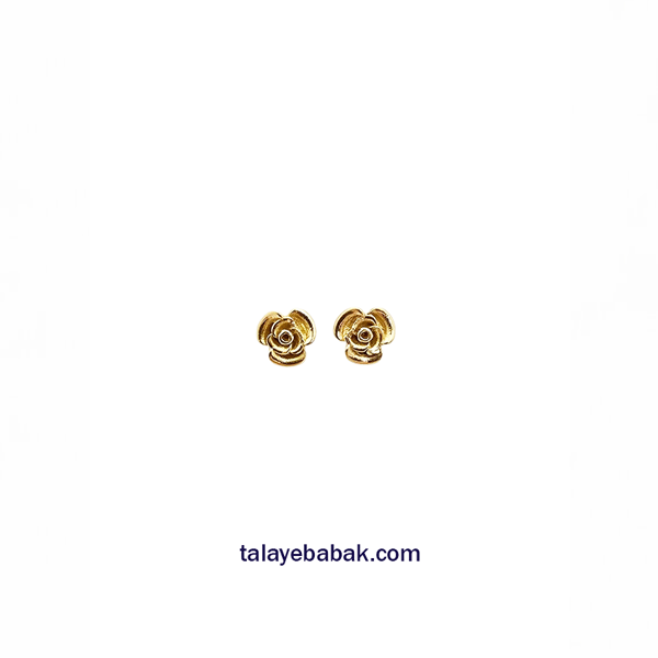 گوشواره میخی گل 003