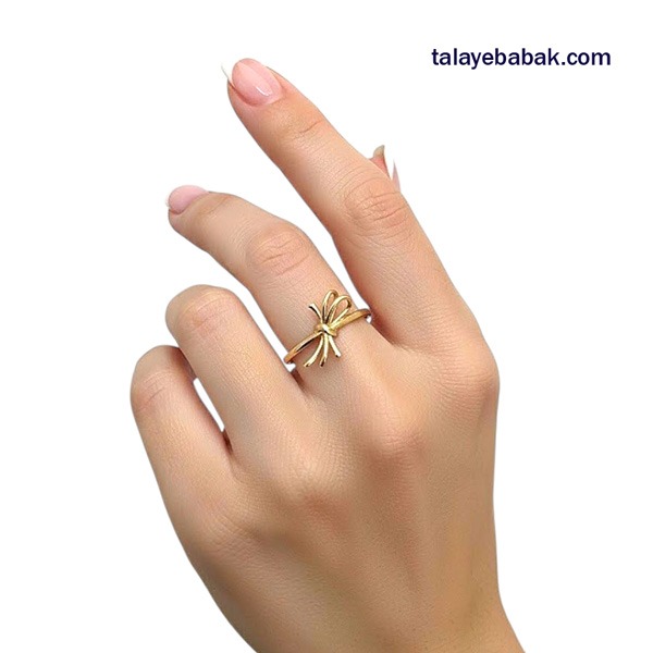 انگشتر مینیمال پاپیون