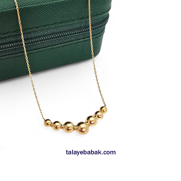 گردنبند طرح گوی 007