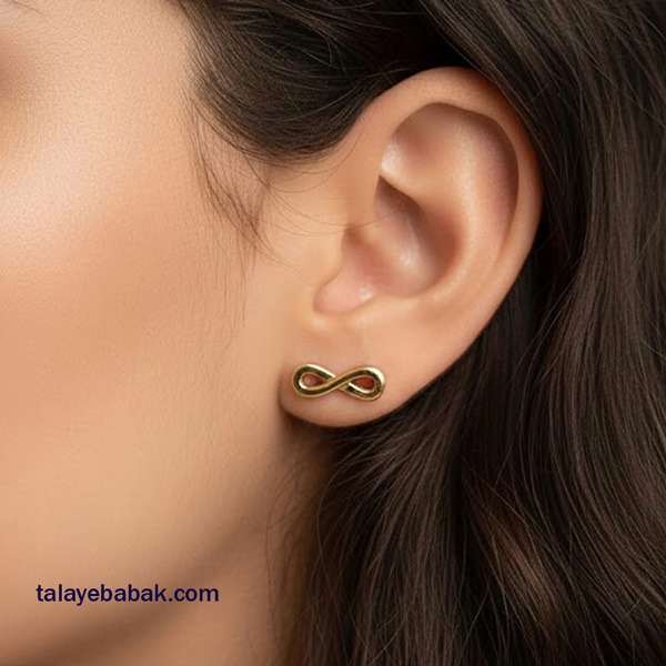 گوشواره میخی بینهایت