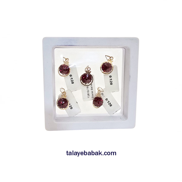 آویز انار نگین دار